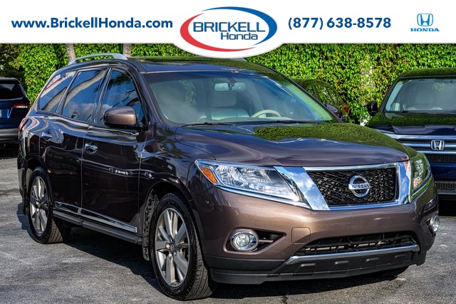 Pre Owned 2015 Nissan Pathfinder Platinum 4d Sport Utility In